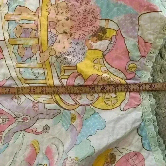 Vintage 80s Hugga Bunch Crib Blanket - Picture 10 of 12